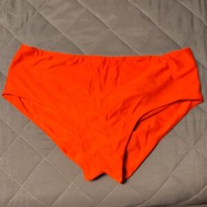 Red Lava Bikini Bottoms EUC